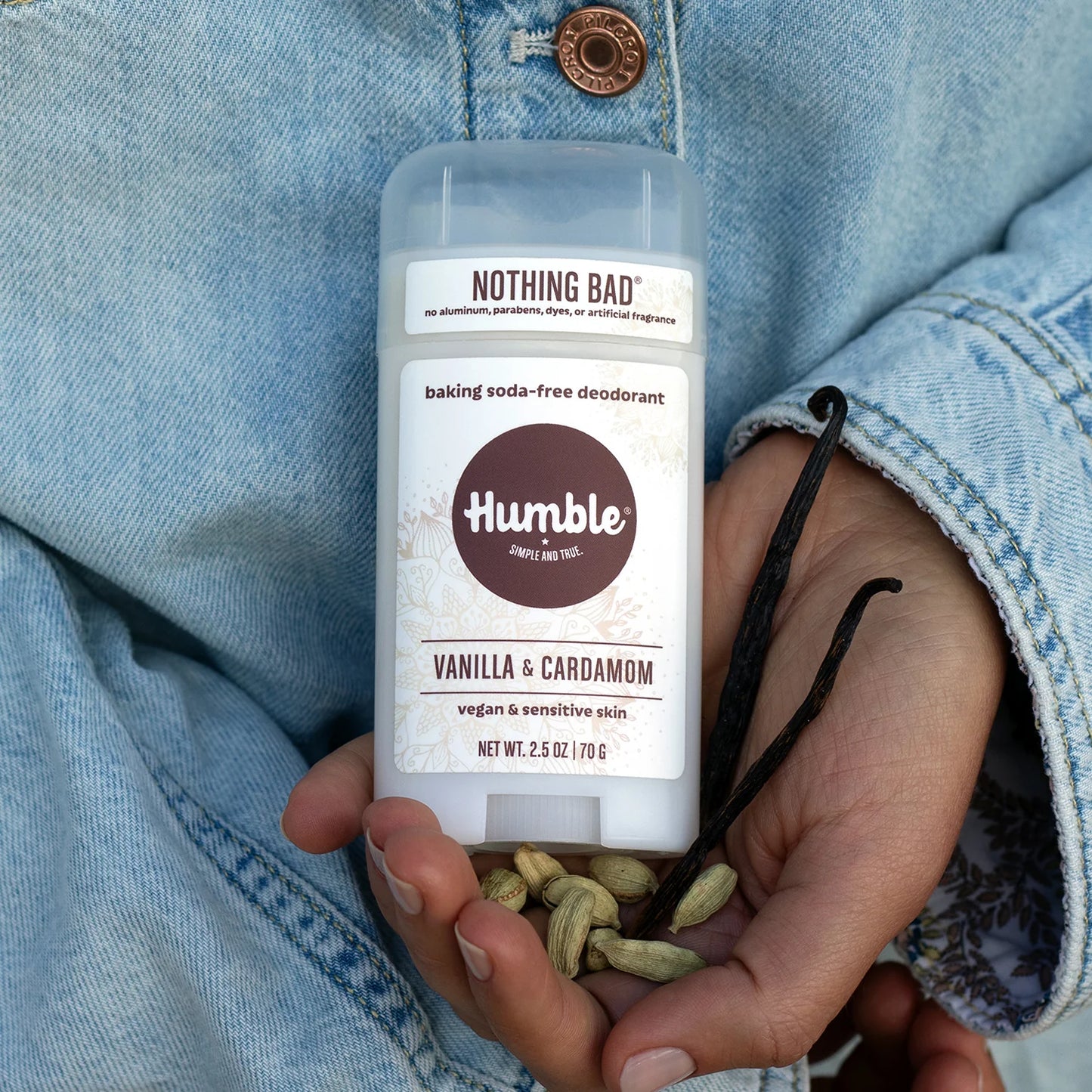 Humble Brands, Inc. - Vegan Vanilla & Cardamom Deodorant