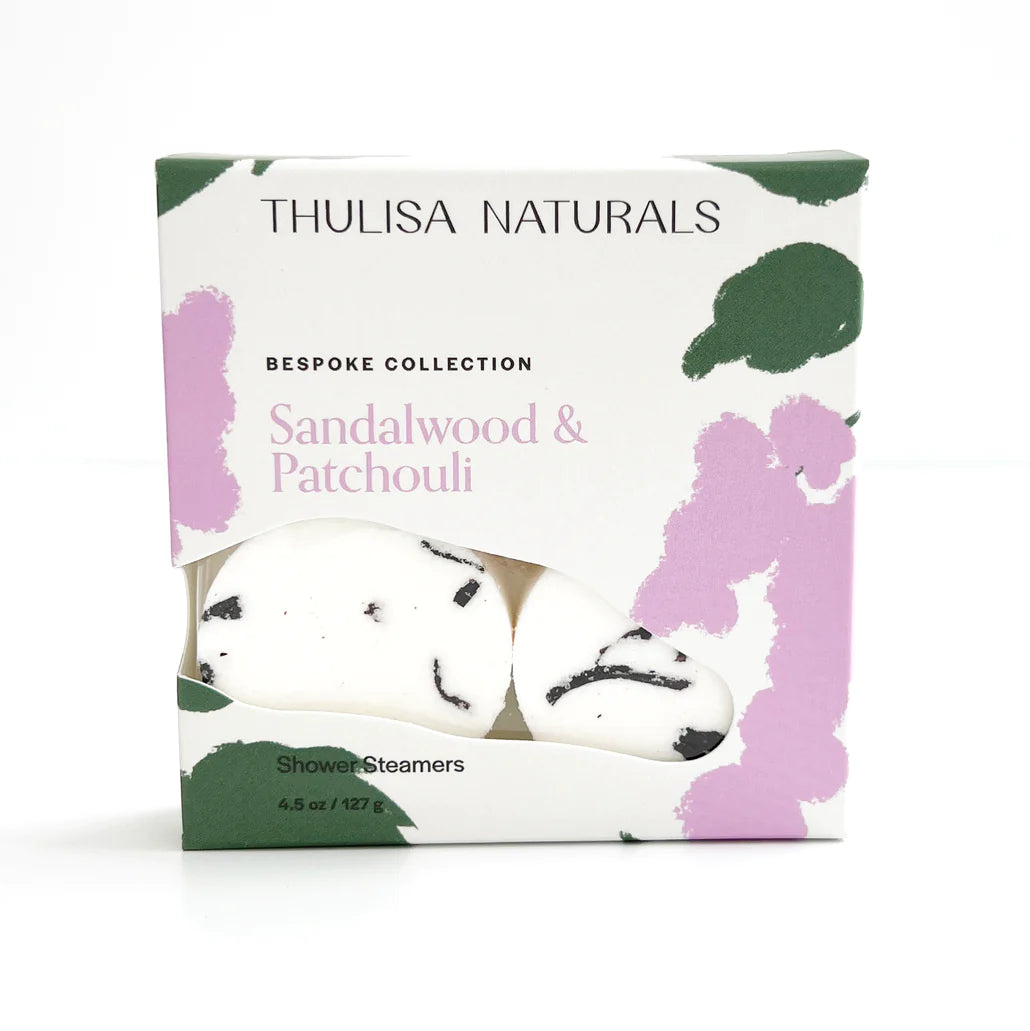 Thulisa Naturals-Vaporizadores de ducha de sándalo y pachulí